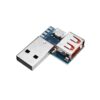 USB Adapter Board Male to Female Micro USB 4P 2.54mm Interface Converter