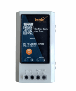 Ketrix Wi-Fi Digital Timer Switch 230V 20A | No Internet Required