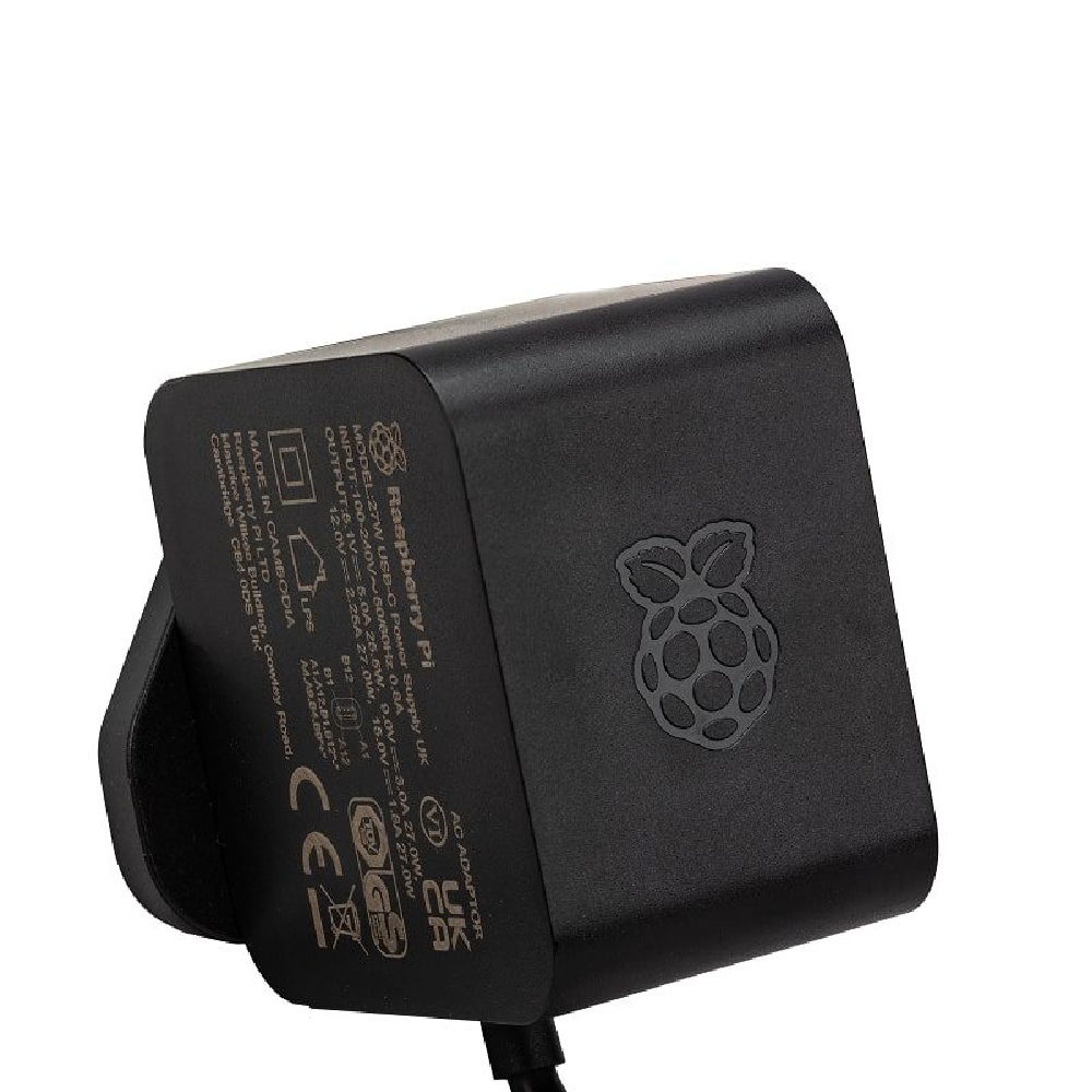 Official 27W USB-C PD Power Supply for Raspberry Pi 5 - Image 2