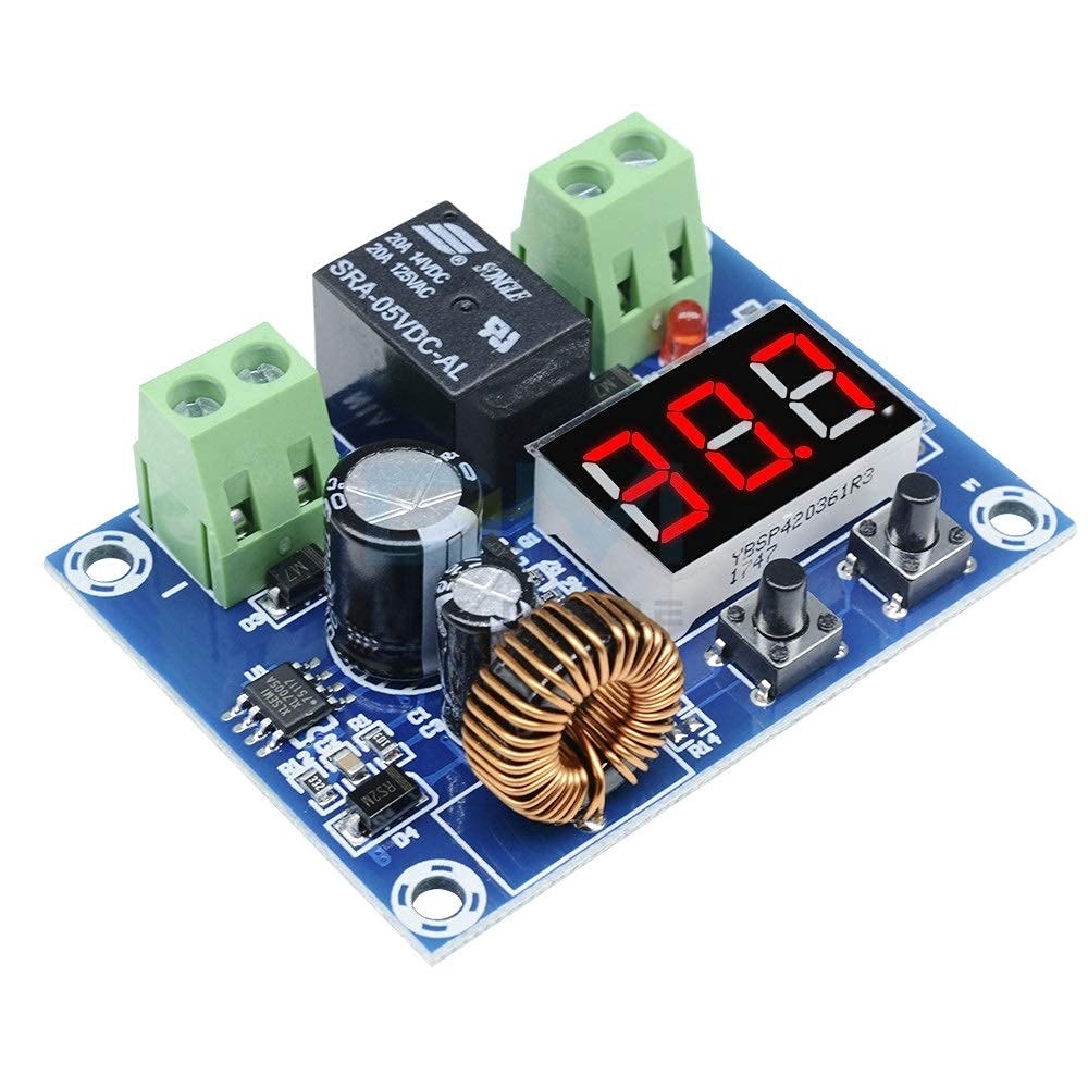 XH-M609 DC 12V–36V Lithium Battery Charger and Over-Discharge Protection Module with Digital Display