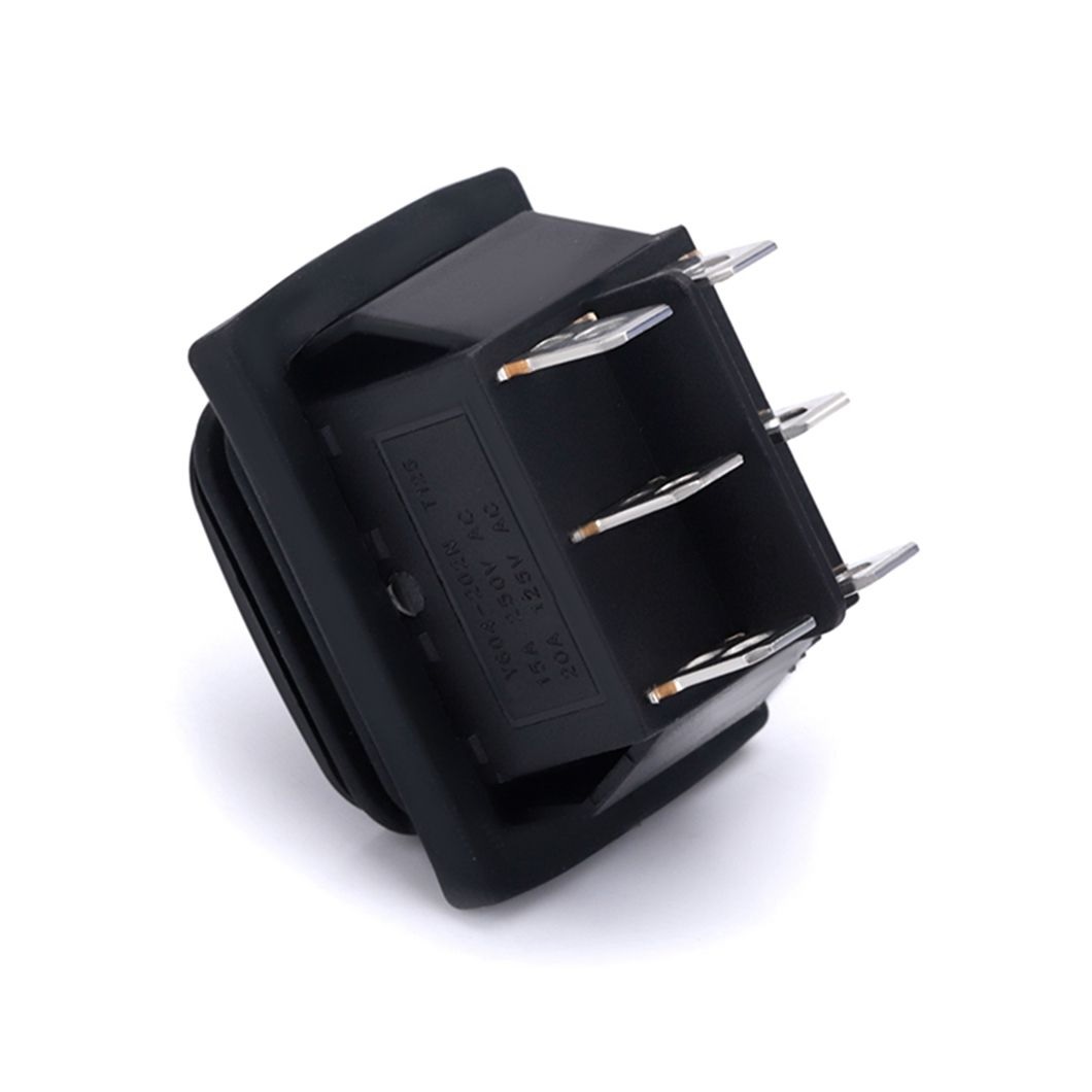 KCD2-203W Waterproof 6-Pin Rocker Switch (ON-OFF-ON) - Image 3