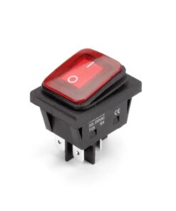 KCD2-201NW Illuminated Waterproof Rocker Switch 4-Pin (ON-OFF)