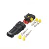 2 Pin Waterproof JHD Automobile Electrical Wire Connector Terminals ( Male + Female )