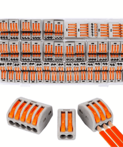 40PCS PCT Quick Connector Kit – Spring Lever Wire Connector