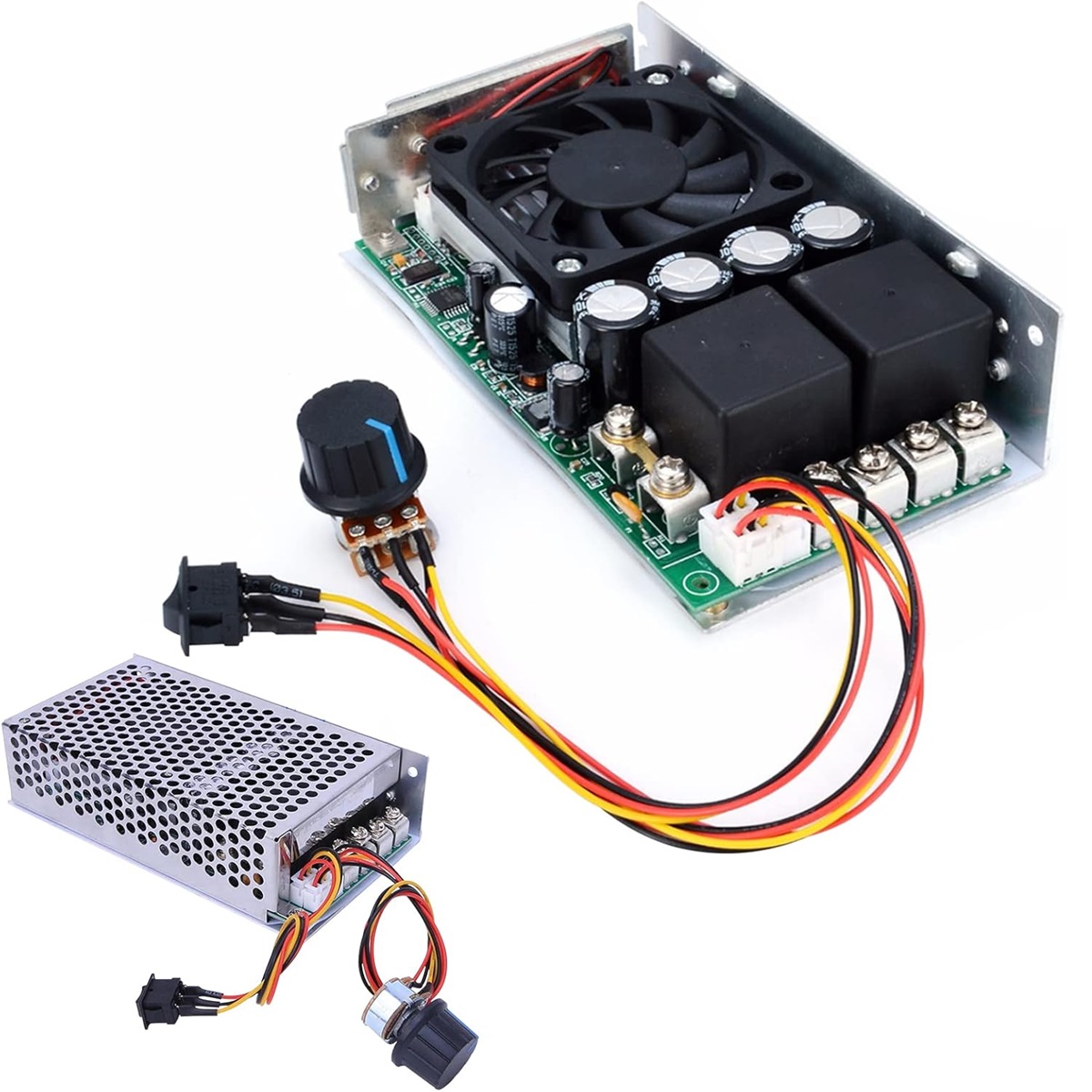 PWM 10-50V 100A 3000W DC Motor Speed Controller Board - Image 4