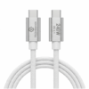 Techtonics 240W USB Type C Fast Charging Cable 2M Nylon Braided PD 3.1 for Laptops & Smartphones