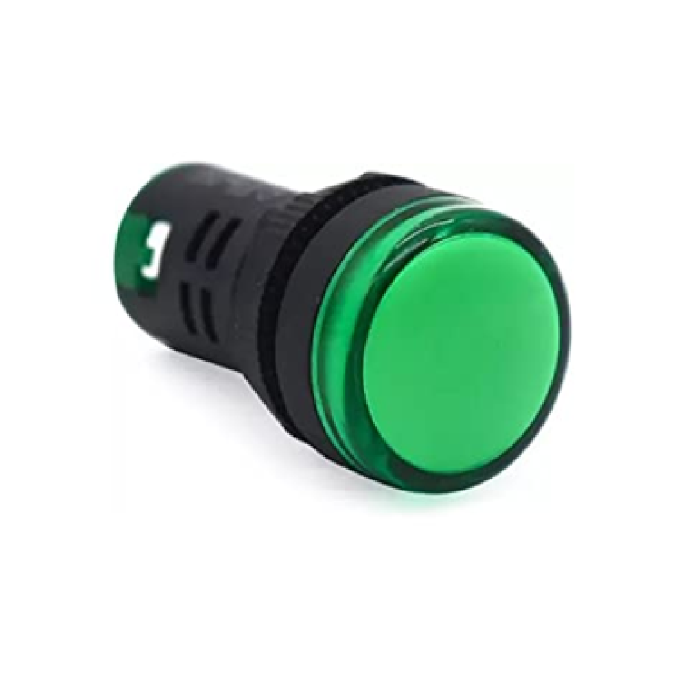 Green AC/DC24V 22mm AD16-22DS LED Power Pilot Signal Light Indicator - Image 2