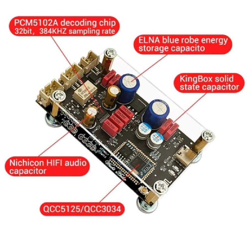 QCC3034 Bluetooth Lossless Audio Decoder Board - Image 5