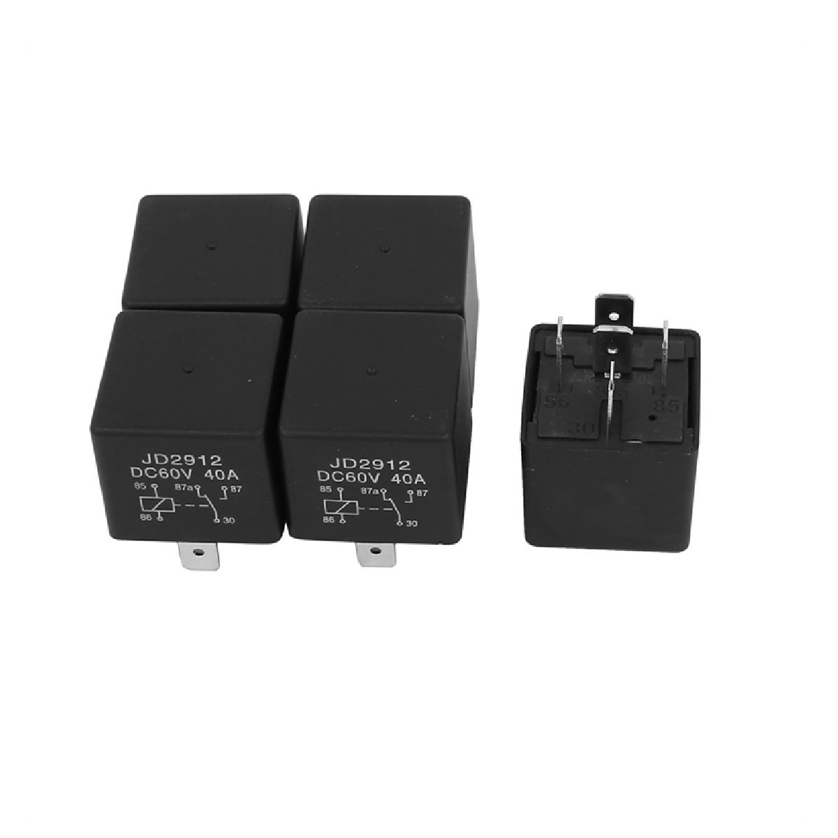 JD2912 DC 60V 40A 5 Pins SPDT Automotive Power Relay - Image 3